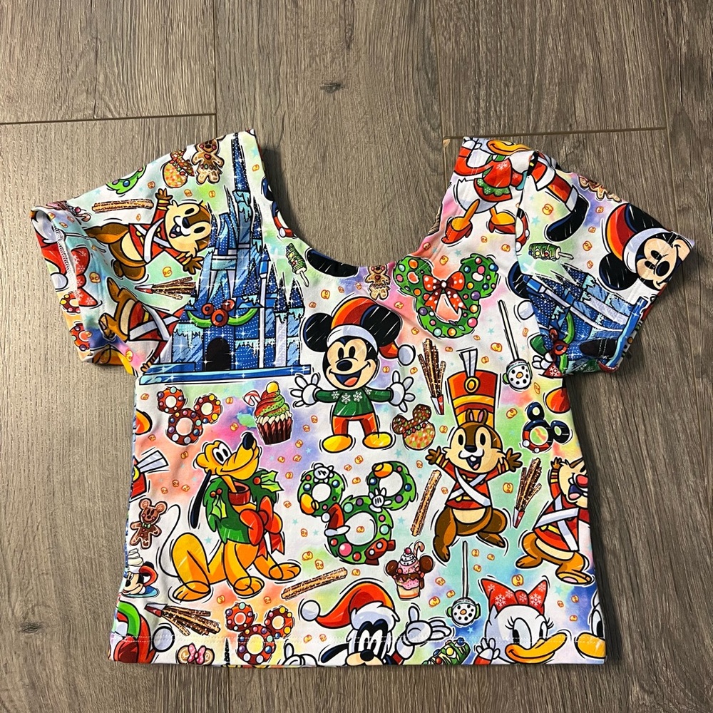 Raising Wilds cropped fitted tee